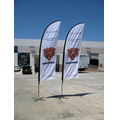 11' Flex Banner Economy Banner Kit - Double-Sided